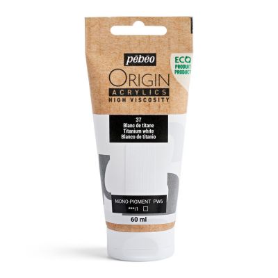 ORIGIN ACRYLICS 60 ML BLANC DE TITANE