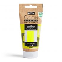 ORIGIN ACRYLICS 60 ML JAUNE FLUORESCENT