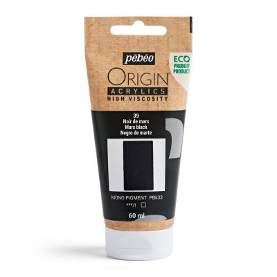 ORIGIN ACRYLICS 60 ML NOIR DE MARS