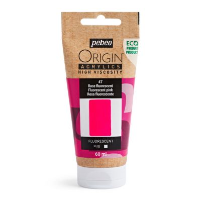 ORIGIN ACRYLICS 60 ML ROSE FLUORESCENT