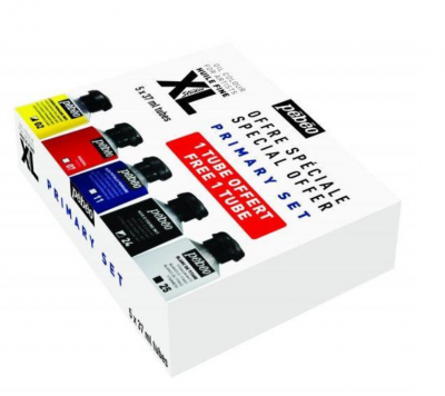 PACK HUILE XL 5 TUBES 37ML COULEURS PRIMAIRES