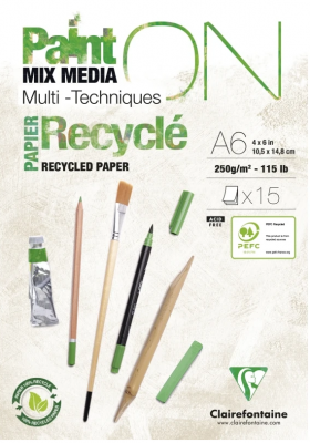 Paint\'On Multi-Technique recycl� - Blanc - 250g -