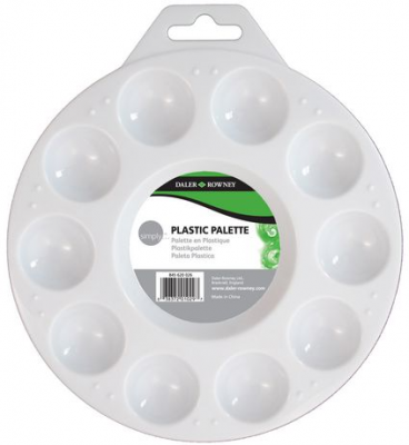 PALETTES PLASTIQUE � MIXER RONDE - 10 ALV�OLES - SIMPLY