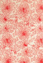 PAPIER NEPALAIS ROUGE ET OR 12 FEUILLES