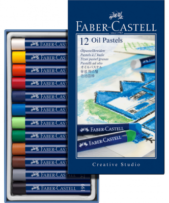 PASTEL A L\'HUILE FABER CASTELL X 12