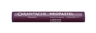 PASTEL A L\'HUILE NEOPASTEL CARAN D\'ACHE AUBERGINE