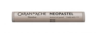 PASTEL A L\'HUILE NEOPASTEL CARAN D\'ACHE BEIGE