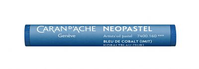 PASTEL A L\'HUILE NEOPASTEL CARAN D\'ACHE BLEU DE COBALT