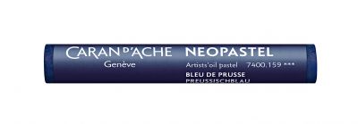 PASTEL A L\'HUILE NEOPASTEL CARAN D\'ACHE BLEU DE PRUSSE