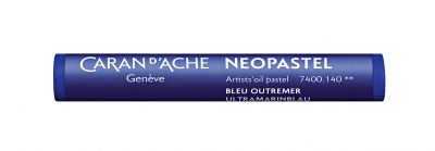 PASTEL A L\'HUILE NEOPASTEL CARAN D\'ACHE BLEU OUTREMER
