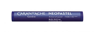 PASTEL A L\'HUILE NEOPASTEL CARAN D\'ACHE BLEU ROYAL