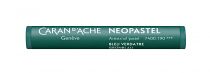 PASTEL A L\'HUILE NEOPASTEL CARAN D\'ACHE BLEU VERDATRE