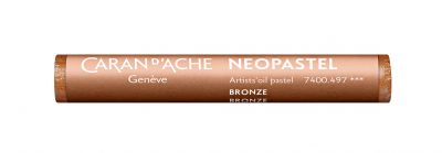 PASTEL A L\'HUILE NEOPASTEL CARAN D\'ACHE BRONZE