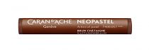 PASTEL A L\'HUILE NEOPASTEL CARAN D\'ACHE BRUN CHATAIGNE