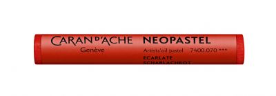 PASTEL A L\'HUILE NEOPASTEL CARAN D\'ACHE ECARLATE