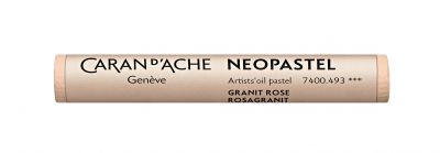 PASTEL A L\'HUILE NEOPASTEL CARAN D\'ACHE GRANIT ROSE
