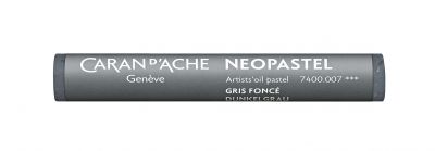 PASTEL A L\'HUILE NEOPASTEL CARAN D\'ACHE GRIS FONCE