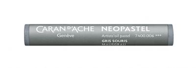 PASTEL A L\'HUILE NEOPASTEL CARAN D\'ACHE GRIS SOURIS