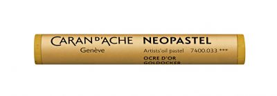 PASTEL A L\'HUILE NEOPASTEL CARAN D\'ACHE OCRE D\'OR