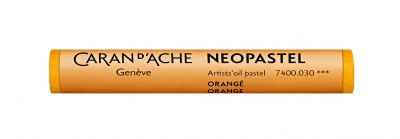 PASTEL A L\'HUILE NEOPASTEL CARAN D\'ACHE ORANGE