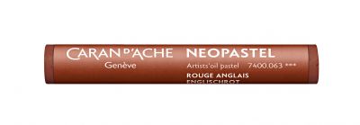 PASTEL A L\'HUILE NEOPASTEL CARAN D\'ACHE ROUGE ANGLAIS