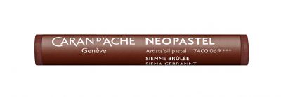 PASTEL A L\'HUILE NEOPASTEL CARAN D\'ACHE SIENNE BRULEE