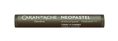PASTEL A L\'HUILE NEOPASTEL CARAN D\'ACHE TERRE D\'OMBRE