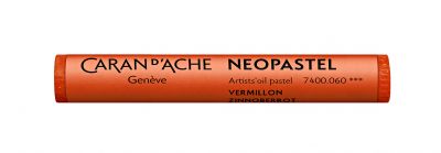 PASTEL A L\'HUILE NEOPASTEL CARAN D\'ACHE VERMILLON