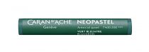 PASTEL A L\'HUILE NEOPASTEL CARAN D\'ACHE VERT BLEUATRE