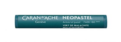 PASTEL A L\'HUILE NEOPASTEL CARAN D\'ACHE VERT MALACHITE