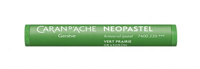 PASTEL A L\'HUILE NEOPASTEL CARAN D\'ACHE VERT PRAIRIE
