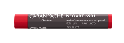 PASTEL CIRE ET HUILE NEOART 6901 ECARLATE