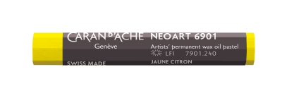 PASTEL CIRE ET HUILE NEOART 6901 JAUNE CITRON