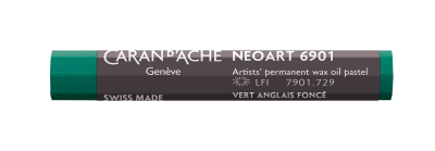 PASTEL CIRE ET HUILE NEOART 6901 VERT ANGLAIS FONC�