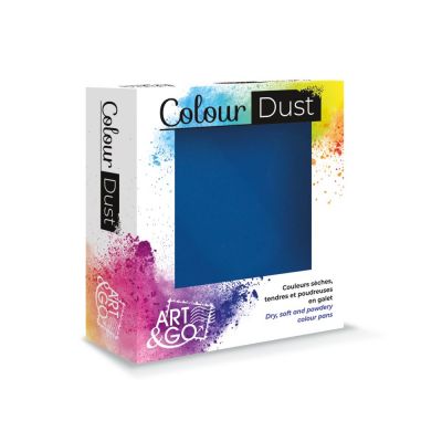 PASTEL SEC ART & GO COLOURDUST - BLEU ENCRE