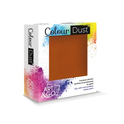 PASTEL SEC ART & GO COLOURDUST - ORANGE AMBR�