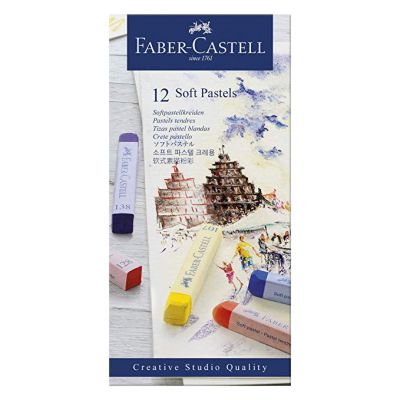 PASTEL TENDRE CREATIVE STUDIO FABER CASTELL X 12