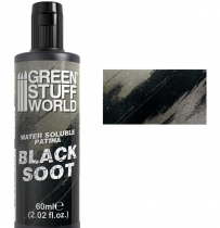Patines solubles &agrave; l�eau BLACK SOOT 60ml