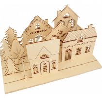 PAYSAGE BOIS ET SILOUHETTES HOME POUR BASE CALENDRIER DE L\'AVENT