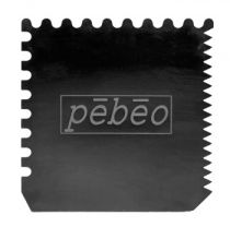 PEIGNE GRATTOIR 4 CÔTÉS 10X10CM PEBEO