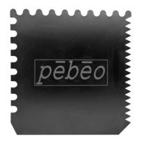 PEIGNE GRATTOIR 4 CÔTÉS 15X15CM PEBEO