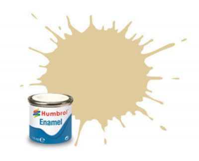 PEINTURE �MAIL HUMBROL ENAMEL 121 - PALE STONE - MATT - (14ML)