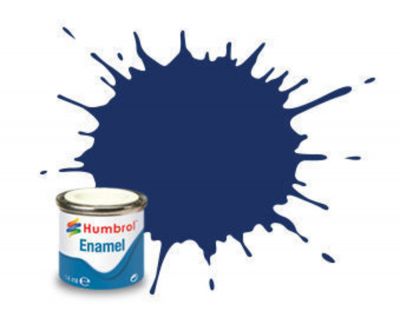 PEINTURE �MAIL HUMBROL ENAMEL 15 - MIDNIGHT BLUE - GLOSS - (14ML)