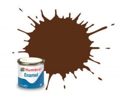 PEINTURE �MAIL HUMBROL ENAMEL 160 - GERMAN CAMOUFLAGE RED - MATT - (14ML)