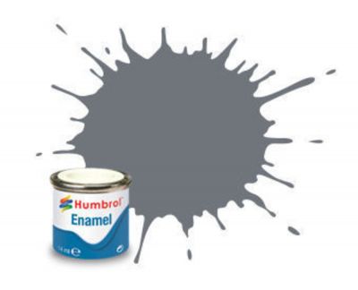PEINTURE �MAIL HUMBROL ENAMEL 164 - DARK SEA GREY - SATIN - (14ML)