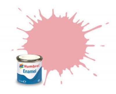 PEINTURE �MAIL HUMBROL ENAMEL 200 - PINK - GLOSS - (14ML)