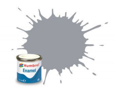 PEINTURE �MAIL HUMBROL ENAMEL 64 - LIGHT GREY - MATT - (14ML)
