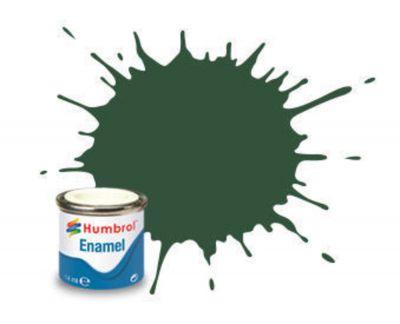 PEINTURE �MAIL HUMBROL ENAMEL 78 - COCKPIT GREEN - MATT - (14ML)