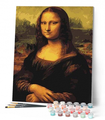 PEINTURE N� TOILE FIGURE D\'ART 40X50 MONA LISA LA JOCONDE