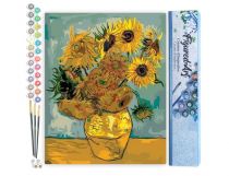 PEINTURE N° TOILE FIGURE D\'ART 40X50 TOURNESOLS VAN GOGH